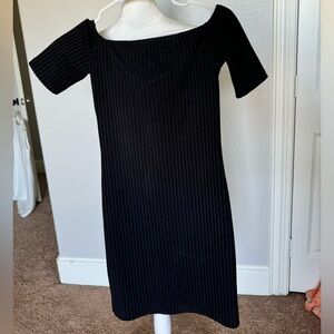 Off shoulder mini dress